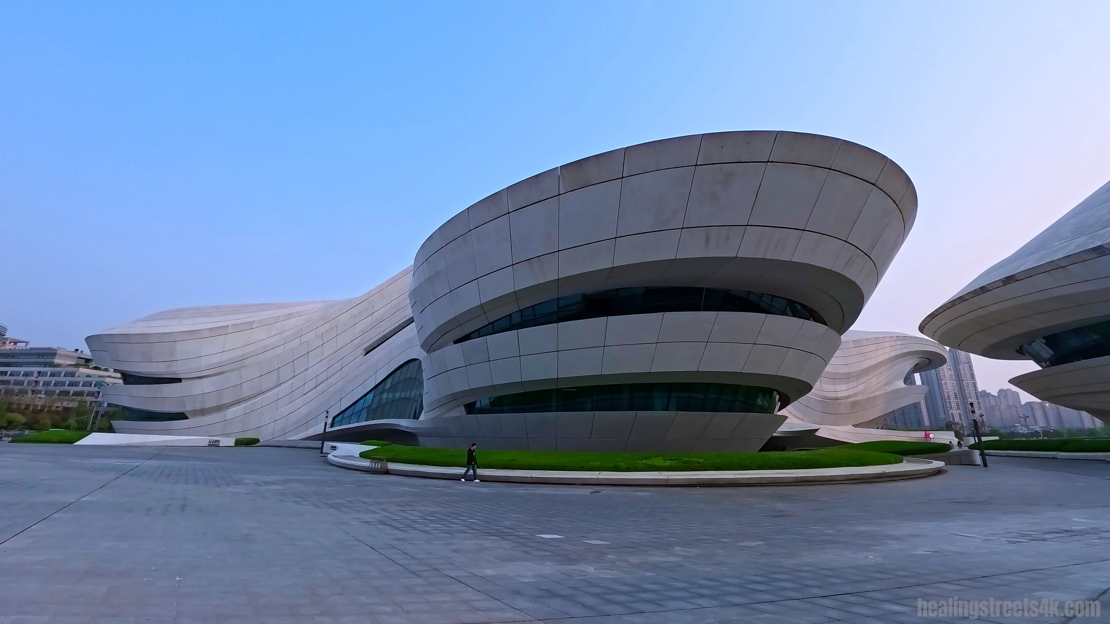 Meixi Lake International Culture and Arts Center in Changsha, China